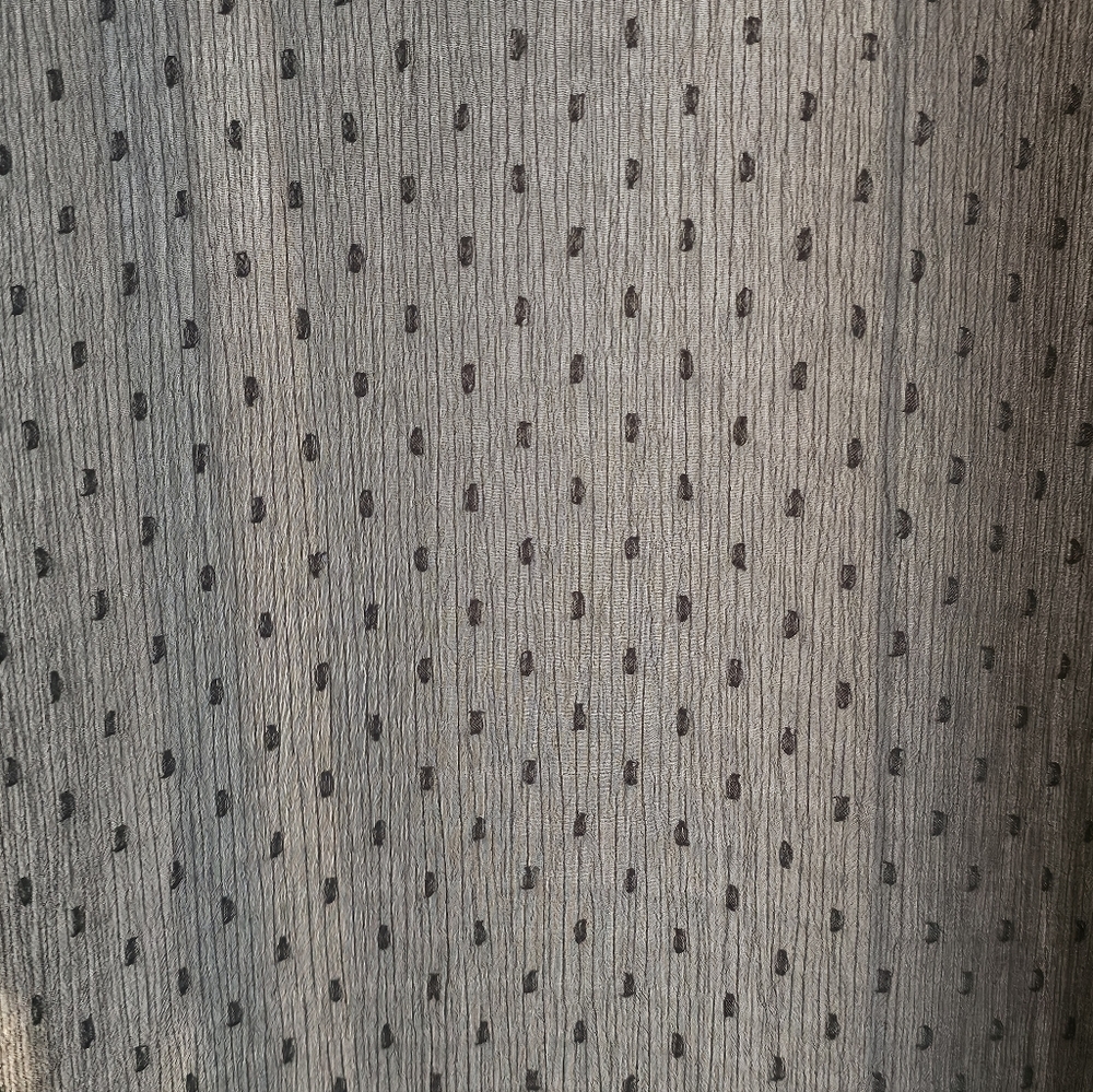 Express Black Sheer - with Knit Accents - Long Button-Up Duster NWOT - Picture 3 of 7